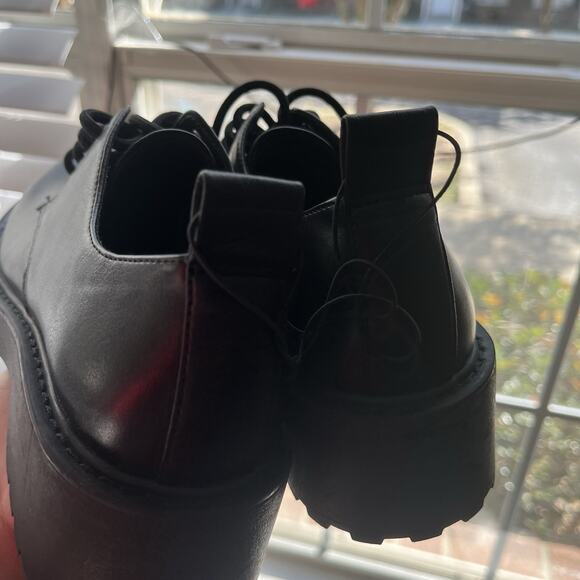 Madden Girl Y2K Grunge, Black Academia, Platform Chunky Goth Lug Sole Shoes 6 - Picture 4 of 16